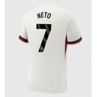 Pánský Fotbalový dres Chelsea Pedro Neto #7 2025-26 Venkovní Krátký Rukáv